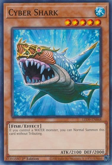 Cyber Shark Legendary Duelists: Duels From the Deep Yu-Gi-Oh! card