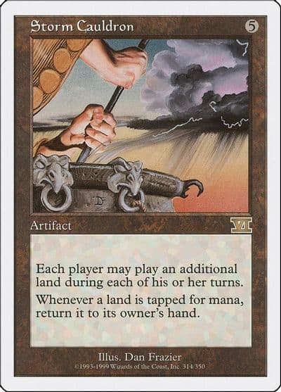 Storm Cauldron Classic Sixth Edition Magic card