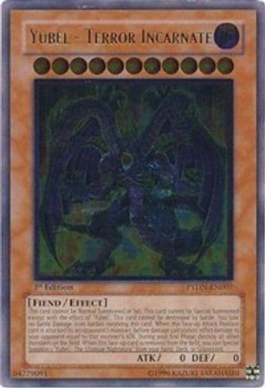 Yubel Terror Incarnate UTR Phantom Darkness Yu-Gi-Oh! card