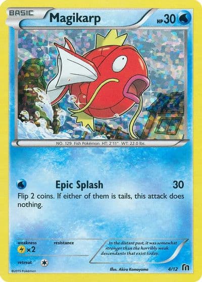 Magikarp McDonald's Promos 2016 Pokemon card