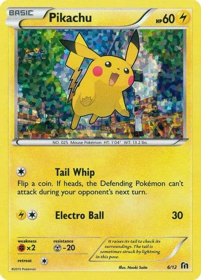 Pikachu McDonald's Promos 2016 Pokemon card