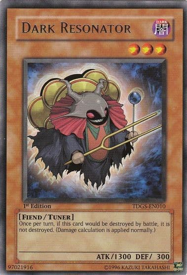 Dark Resonator The Duelist Genesis Yu-Gi-Oh! card