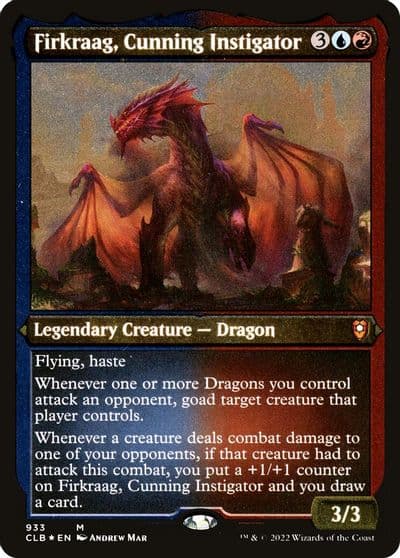 Firkraag Cunning Instigator Display Commander Thick Stock Commander Legends: Battle for Baldur's Gate Magic card