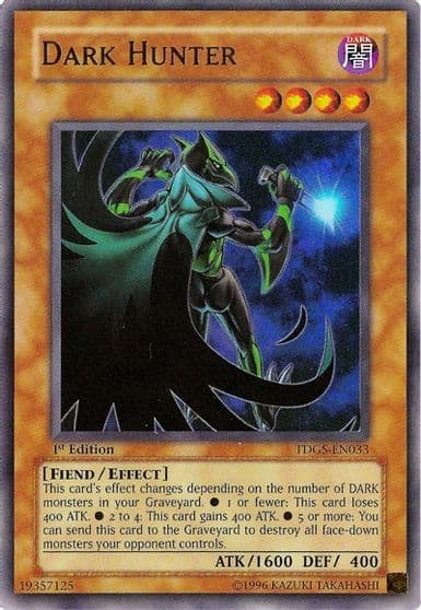 Dark Hunter The Duelist Genesis Yu-Gi-Oh! card