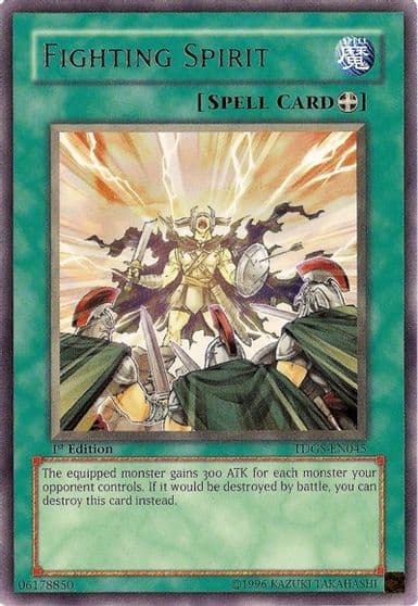 Fighting Spirit The Duelist Genesis Yu-Gi-Oh! card