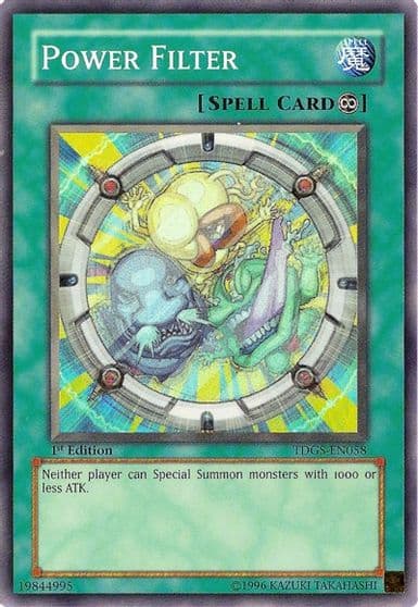 Power Filter The Duelist Genesis Yu-Gi-Oh! card