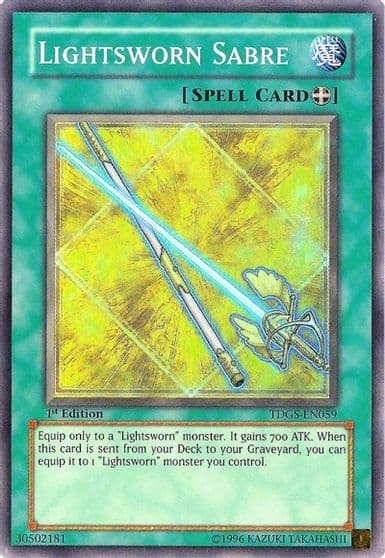 Lightsworn Sabre The Duelist Genesis Yu-Gi-Oh! card