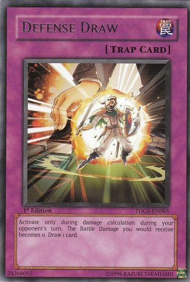 Defense Draw The Duelist Genesis Yu-Gi-Oh! card