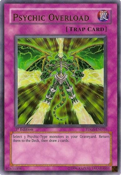 Psychic Overload The Duelist Genesis Yu-Gi-Oh! card
