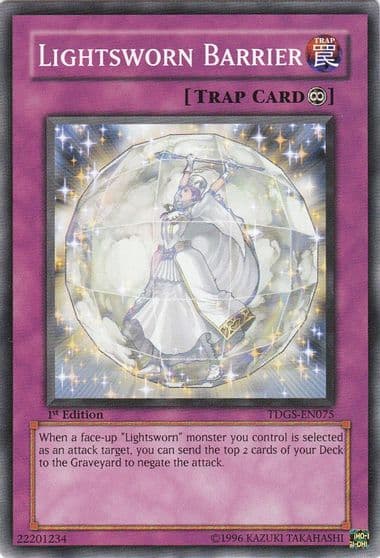 Lightsworn Barrier The Duelist Genesis Yu-Gi-Oh! card