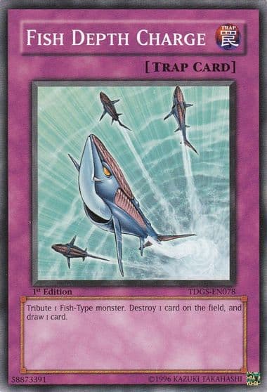 Fish Depth Charge The Duelist Genesis Yu-Gi-Oh! card