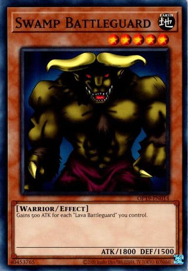 Swamp Battleguard OTS Tournament Pack 19 Yu-Gi-Oh! card