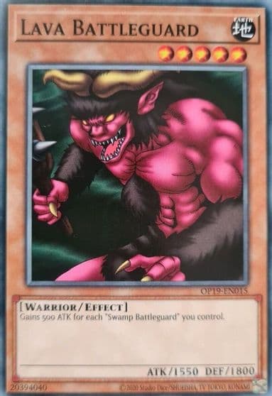 Lava Battleguard OTS Tournament Pack 19 Yu-Gi-Oh! card