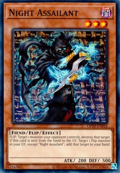 Night Assailant OTS Tournament Pack 19 Yu-Gi-Oh! card