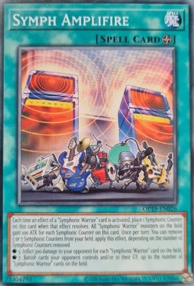Symph Amplifire OTS Tournament Pack 19 Yu-Gi-Oh! card