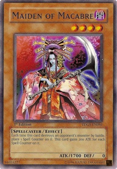 Maiden of Macabre The Duelist Genesis Yu-Gi-Oh! card