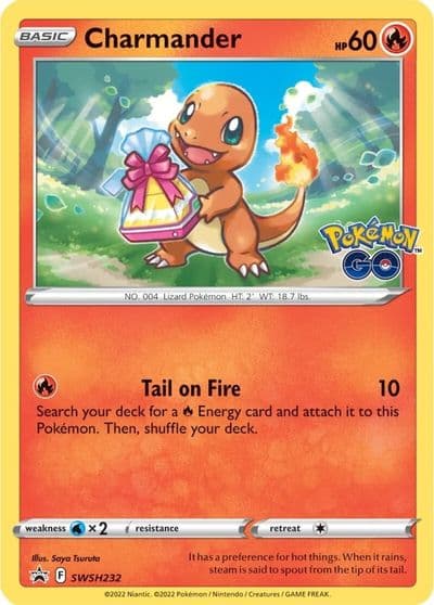 Charmander - SWSH232 SWSH: Sword & Shield Promo Cards Pokemon card