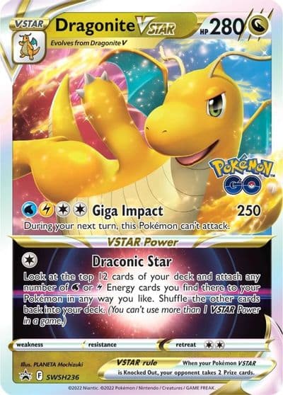Dragonite VSTAR - SWSH236 SWSH: Sword & Shield Promo Cards Pokemon card