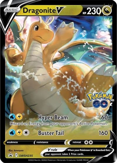 Dragonite V - SWSH235 SWSH: Sword & Shield Promo Cards Pokemon card