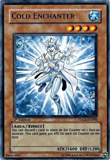 Cold Enchanter The Duelist Genesis Yu-Gi-Oh! card