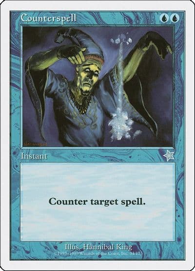 Counterspell Starter 1999 Magic card