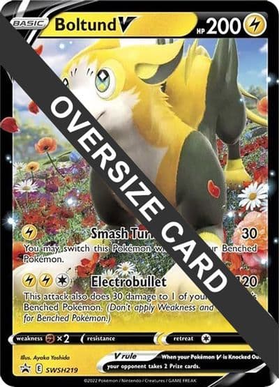 Boltund V - SWSH219 Jumbo Cards Pokemon card