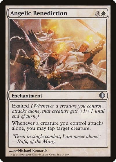 Angelic Benediction Shards of Alara Magic card