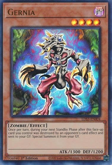 Gernia Legendary Duelists: Season 3 Yu-Gi-Oh! card
