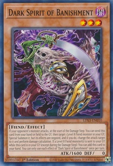 Dark Spirit of Banishment Legendary Duelists: Season 3 Yu-Gi-Oh! card
