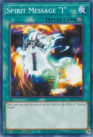 Spirit Message I Legendary Duelists: Season 3 Yu-Gi-Oh! card