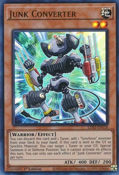 Junk Converter Legendary Duelists: Season 3 Yu-Gi-Oh! card