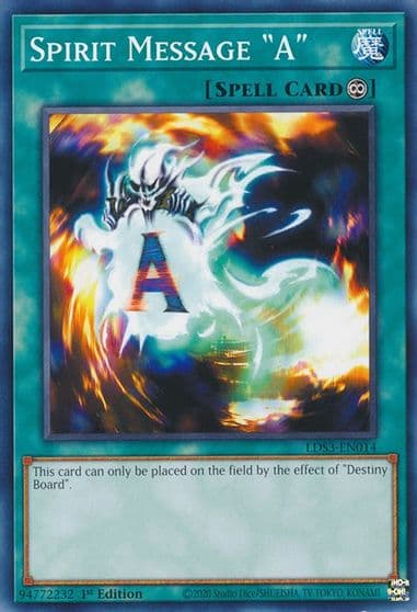Spirit Message A Legendary Duelists: Season 3 Yu-Gi-Oh! card