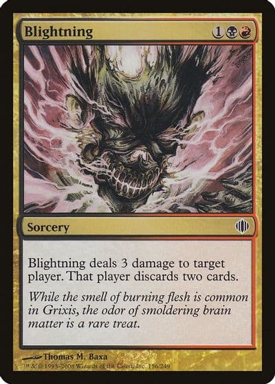 Blightning Shards of Alara Magic card