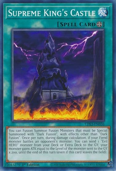 Supreme Kings Castle Legendary Duelists: Season 3 Yu-Gi-Oh! card
