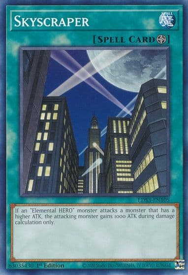 Skyscraper Legendary Duelists: Season 3 Yu-Gi-Oh! card