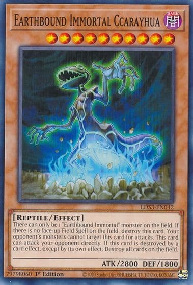 Earthbound Immortal Ccarayhua Legendary Duelists: Season 3 Yu-Gi-Oh! card