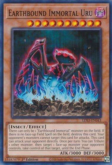 Earthbound Immortal Uru Legendary Duelists: Season 3 Yu-Gi-Oh! card