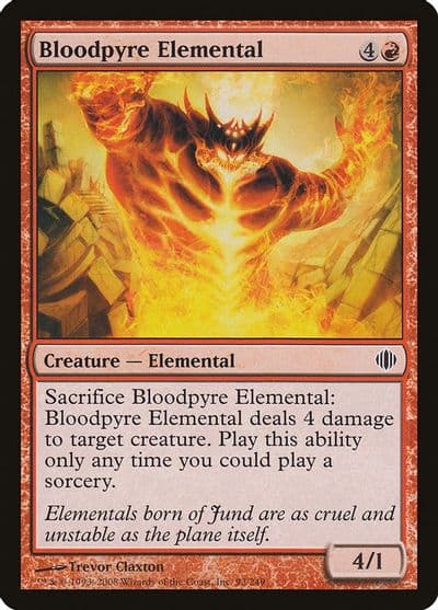 Bloodpyre Elemental Shards of Alara Magic card