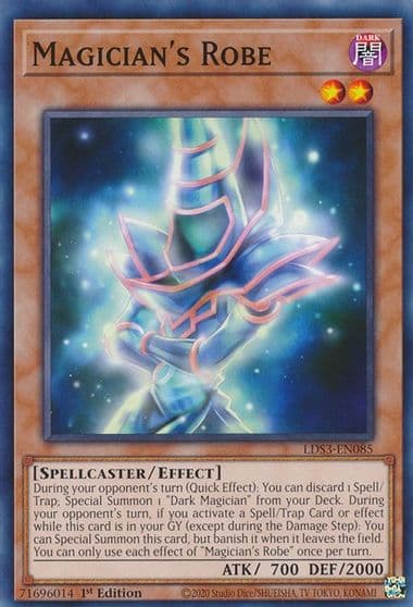 Magicians Robe Legendary Duelists: Season 3 Yu-Gi-Oh! card