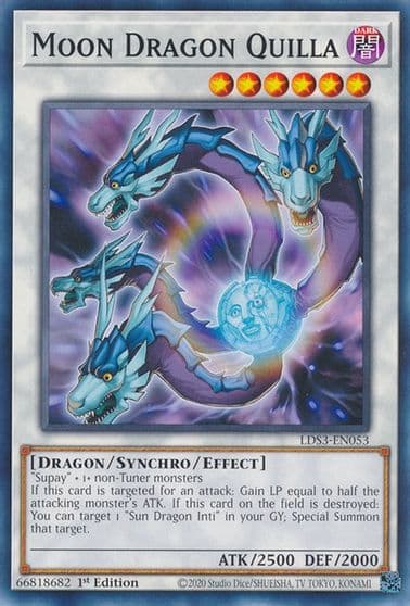 Moon Dragon Quilla Legendary Duelists: Season 3 Yu-Gi-Oh! card