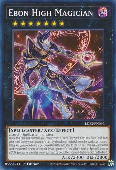 Ebon High Magician Legendary Duelists: Season 3 Yu-Gi-Oh! card