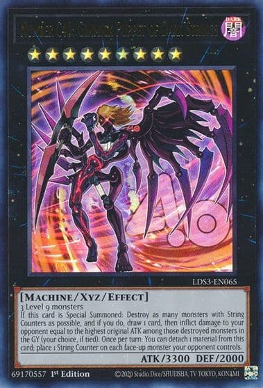 Number C40 Gimmick Puppet of Dark Strings Legendary Duelists: Season 3 Yu-Gi-Oh! card