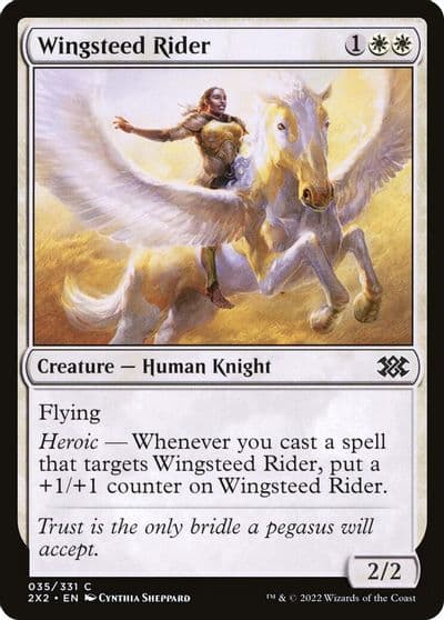 Wingsteed Rider Double Masters 2022 Magic card