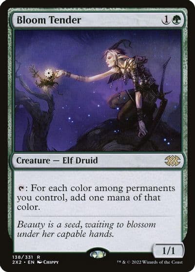 Bloom Tender Double Masters 2022 Magic card