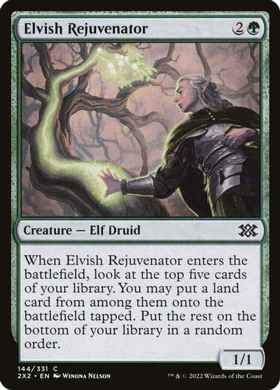 Elvish Rejuvenator Double Masters 2022 Magic card
