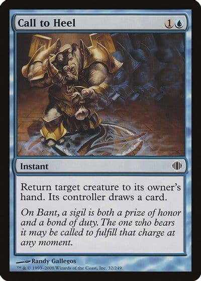 Call to Heel Shards of Alara Magic card