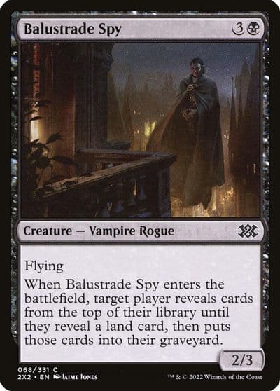 Balustrade Spy Double Masters 2022 Magic card