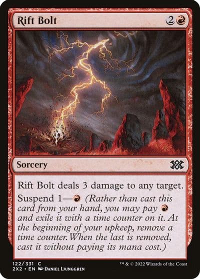 Rift Bolt Double Masters 2022 Magic card