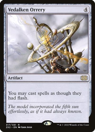 Vedalken Orrery Double Masters 2022 Magic card