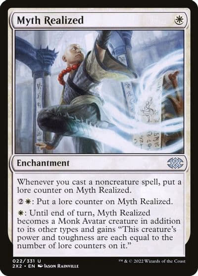 Myth Realized Double Masters 2022 Magic card